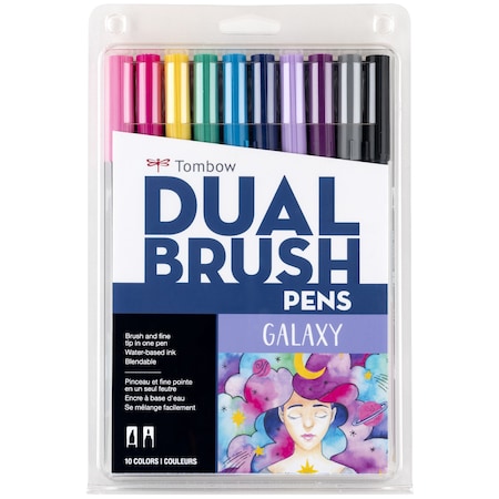 Tombow DUAL BRUSH SET 10 GALAXY 56188